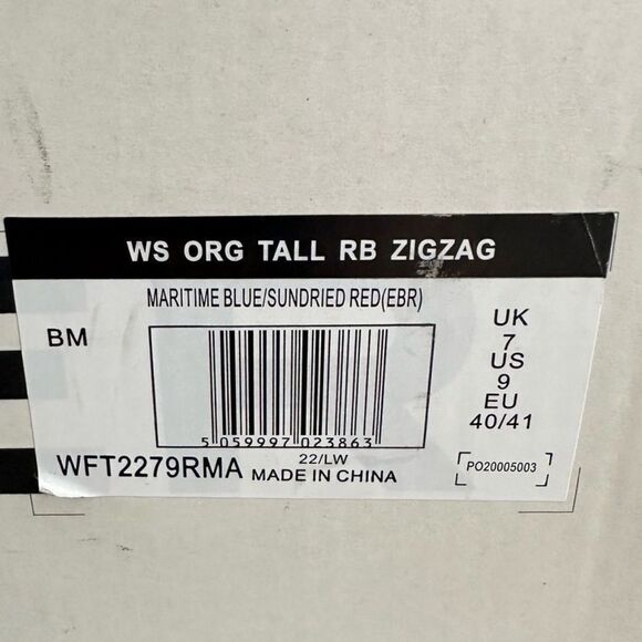 Hunter Rain Boots Rowing Blazers X Hunter Zig Zag Ultra Tall Knee High Chevron - Picture 12 of 13